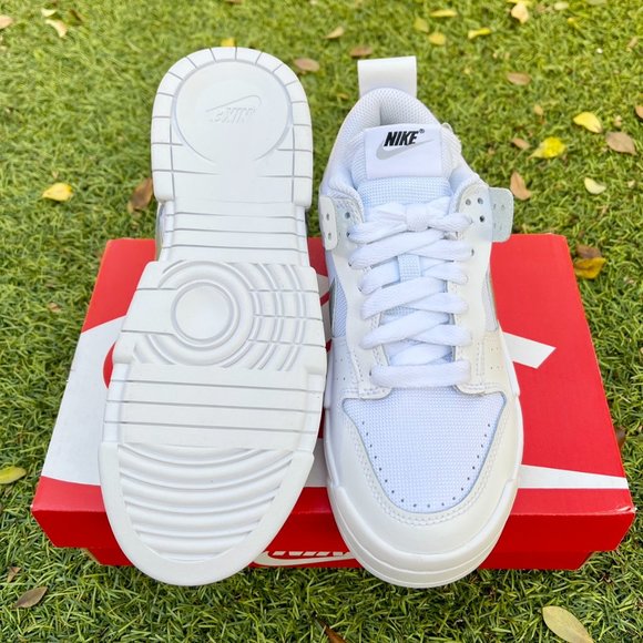 Nike Dunk low disrupt white silver shoes - Picture 4 of 4